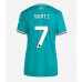Liverpool Florian Wirtz #7 Tredjedrakt Dame 2025-26 Kortermet